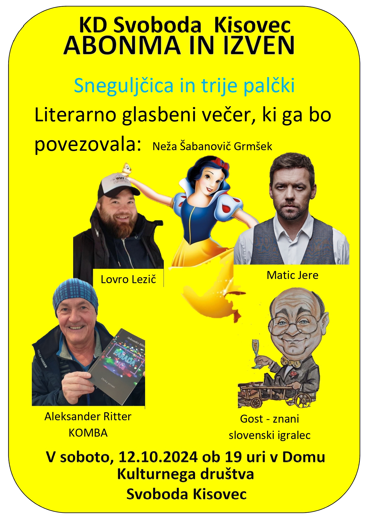 Snegulčica in trije palčki KONDI